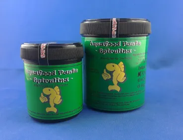 Aquafood Paste in verschiedenen Größen als Futter für Zierfische in weicher substanz.